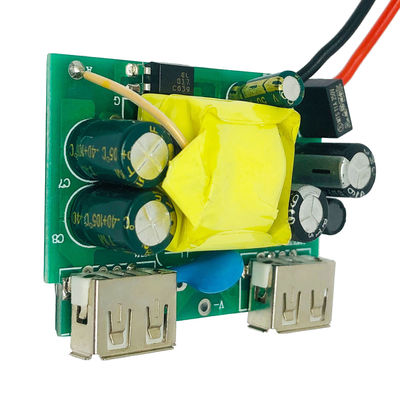 AC Adapter Electronics PCB Assembling Circuit Board 10W For 2 USB Charger