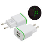 Usb 3.0 Quick Charge Dual Usb Wall Charger Power Adapter Fast Charging  With Led Light 10w Mobile Phone