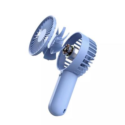 2000mAh 6hrs USB Handheld Fan With Rechargeable Built In Battery