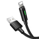Auto Cut Off Nylon Quick Charging Cable Smart Disconnect Intelligent USB Date Cable